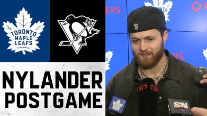 William Nylander | Post Game vs Pittsburgh Penguins