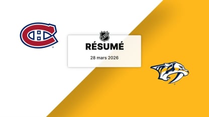 MTL c. NSH | 28 mars 2026 | Résumé