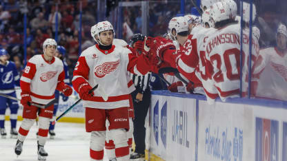 DET@TBL: Kasper scores goal against Andrei Vasilevskiy