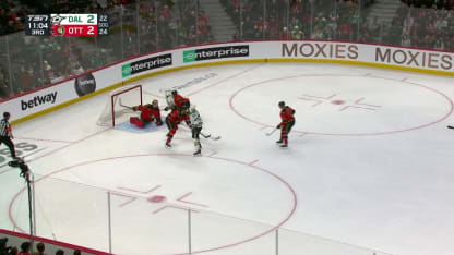 DAL@OTT: Ullmark with a great save against Mavrik Bourque