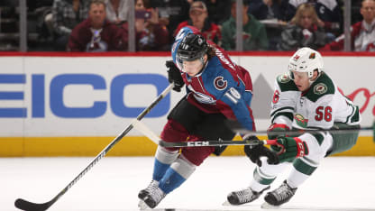 Sven Andrighetto Minnesota Wild April 6, 2017