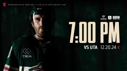 Game Preview Minnesota Wild vs Utah Hockey Club 122024