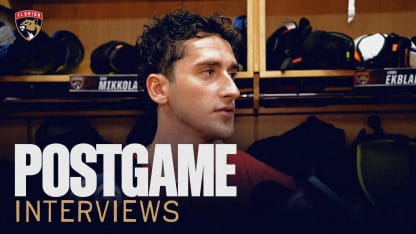 FLA vs. CHI: Samoskevich (Postgame)