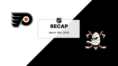 Highlights: Ducks Fall to Flyers in OT