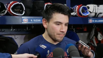 Après-match c. WPG : Suzuki