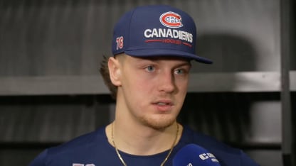 Après-match @ UTA : Bolduc