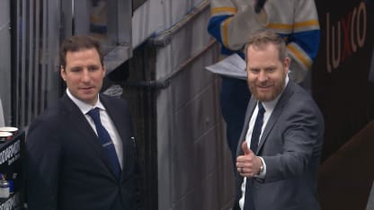 Steen, Ott cheer on kids at youth hockey intermission