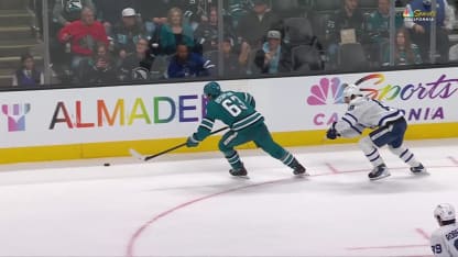 TOR@SJS: Gaudette (SJS) marque un but dans un filet désert