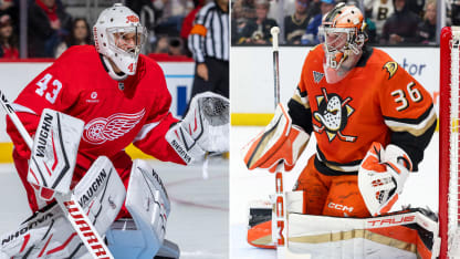 Anaheim envió al portero John Gibson a Detroit a cambio de Petr Mrazek