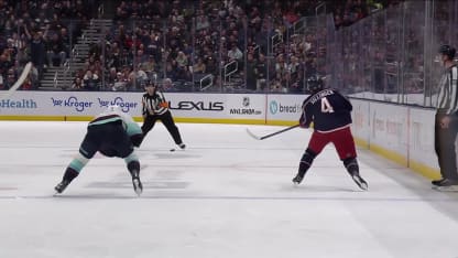 Cole Sillinger with a Goal vs. Seattle Kraken