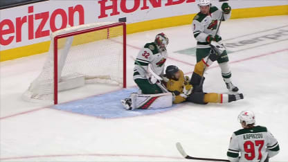 MIN@VGK: Stone scores goal against Filip Gustavsson