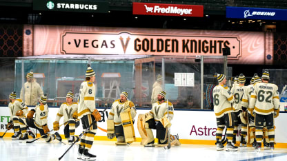 Golden Knights valmiina runkosarjan kohokohtaan