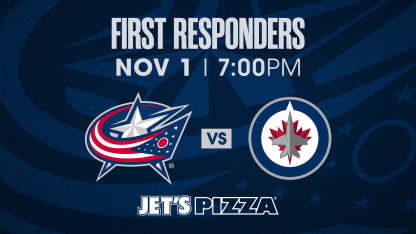 FRIDAY, NOVEMBER 1 AT 7 PM VS. WINNIPEG JETS