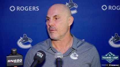 TRAINING CAMP | Head Coach Rick Tocchet