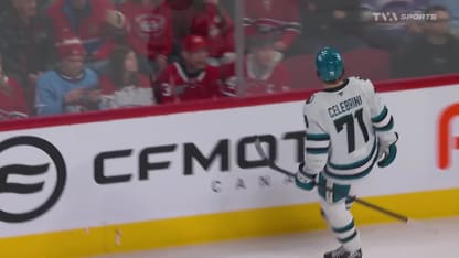 Celebrini assure la réplique