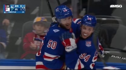 Perreault's first NHL goal