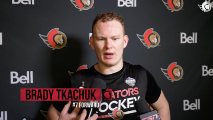 Brady Tkachuk Postgame Media vs DAL