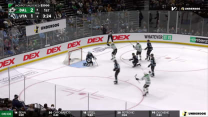 DAL@UTA: Duchene scores goal against Karel Vejmelka