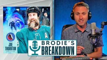 Brodie's Breakdown: Joe Thornton Hockey Hall of Fame
