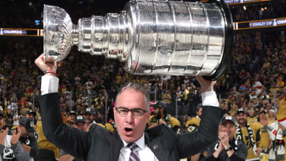 John Stevens Vegas Golden Knights assistant ready to relax with Stanley Cup