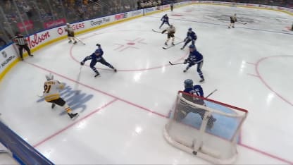 Michael Eyssimont with a Powerplay Goal vs. Toronto Maple Leafs