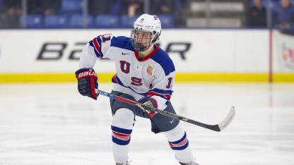 Trevor Zegras USA Hockey NTDP 2018-19 2019 NHL Draft prospect