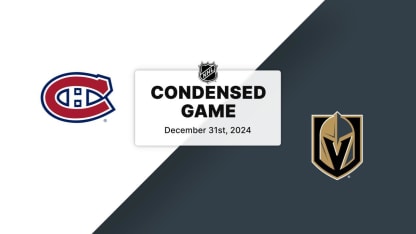 MTL at VGK | Condensed Game