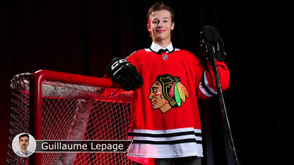 Villeneuve Blackhawks badge Lepage