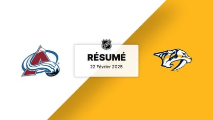 COL vs NSH | Résumé 22/02/25