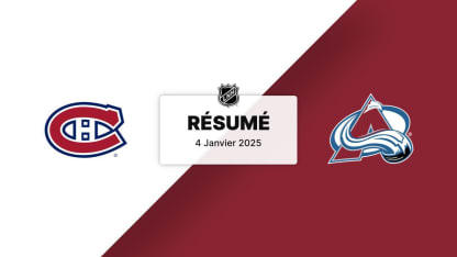 MTL vs COL | Résumé 04/01/25