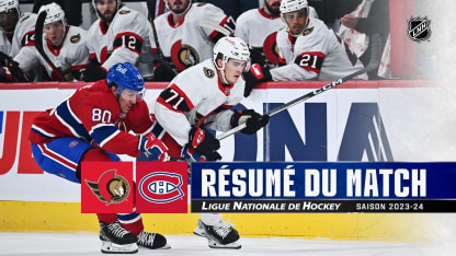 Résumé : Sénateurs @ Canadiens 9.27