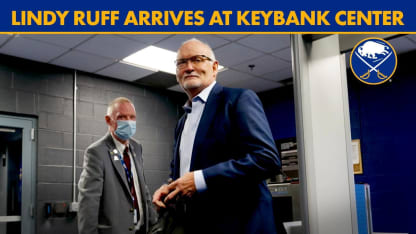 Lindy Ruff Arrives At KeyBank Center