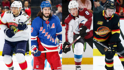 Barkov-Zibanejad-Makar-Hughes