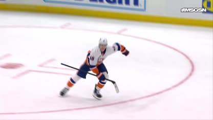 NYI@UTA: Schaefer scores goal against Karel Vejmelka