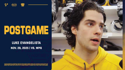 Postgame: Luke Evangelista