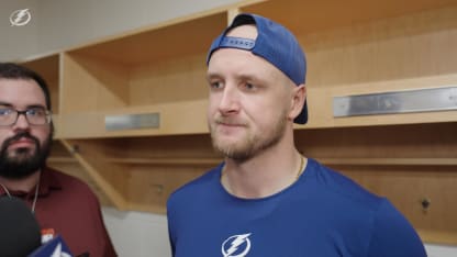 Darren Raddysh | Postgame at San Jose Sharks