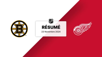 BOS vs DET | Résumé 23/11/24