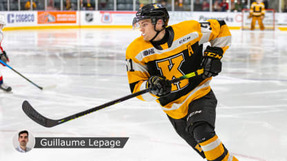 Shane Wright badge Lepage