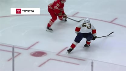 FLA@DET: Tkachuk scores PPG against John Gibson