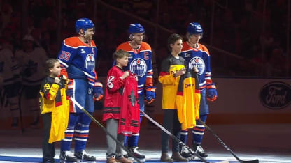 Oilers ehren ihre Olympia-Fahrer