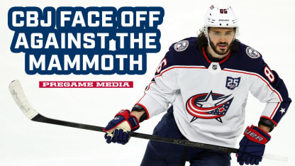 Blue Jackets @ Mammoth | Pregame Media