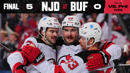 DEVILS AT SABRES 11/28/25 GAME STORY
