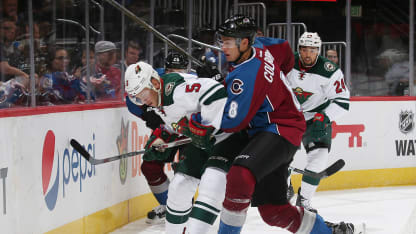 Joe Colborne Minnesota Wild Preseason October 4, 2016