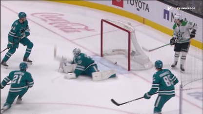 DAL@SJS: Hryckowian scores goal against Alex Nedeljkovic