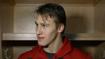 Après-match @ CGY : Demidov