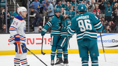 Wennberg nets nice backhander down low