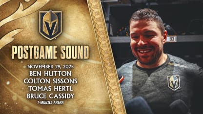 🎥 POSTGAME SOUND: Hutton, Sissons, Hertl & Cassidy
