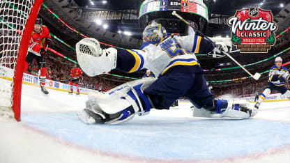 St. Louis Blues Chicago Blackhawks take rivalry outside at Winter Classic