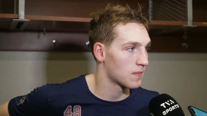 Postgame @ ANA: Hutson