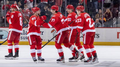 Tre assist för Lucas Raymond